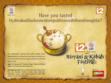 Biriyani Kebab Festival - Poster