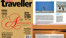 Outlook Traveller (June, 2014) Magazine [Page 110] Published – "Golden Hour – Tajpur Sea Beach" Picture